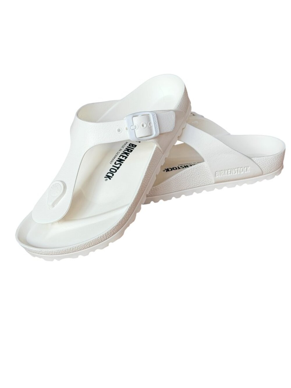 Birkenstock Gizeh Essentials EVA White Thong Sandal 36
